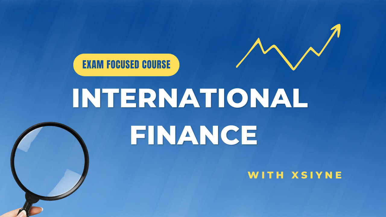 International Finance DU 7th Semester (DSE-7.4)
