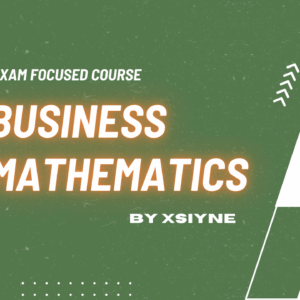 Business Mathematics DU 5th Semester (DSE-5.4)