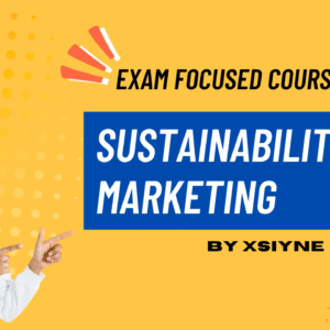 Sustainability Marketing DU 5th Semester (DSE-5.3)