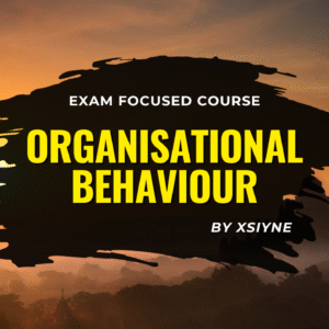 Organisational Behaviour DU 5th Semester (DSE-5.1)