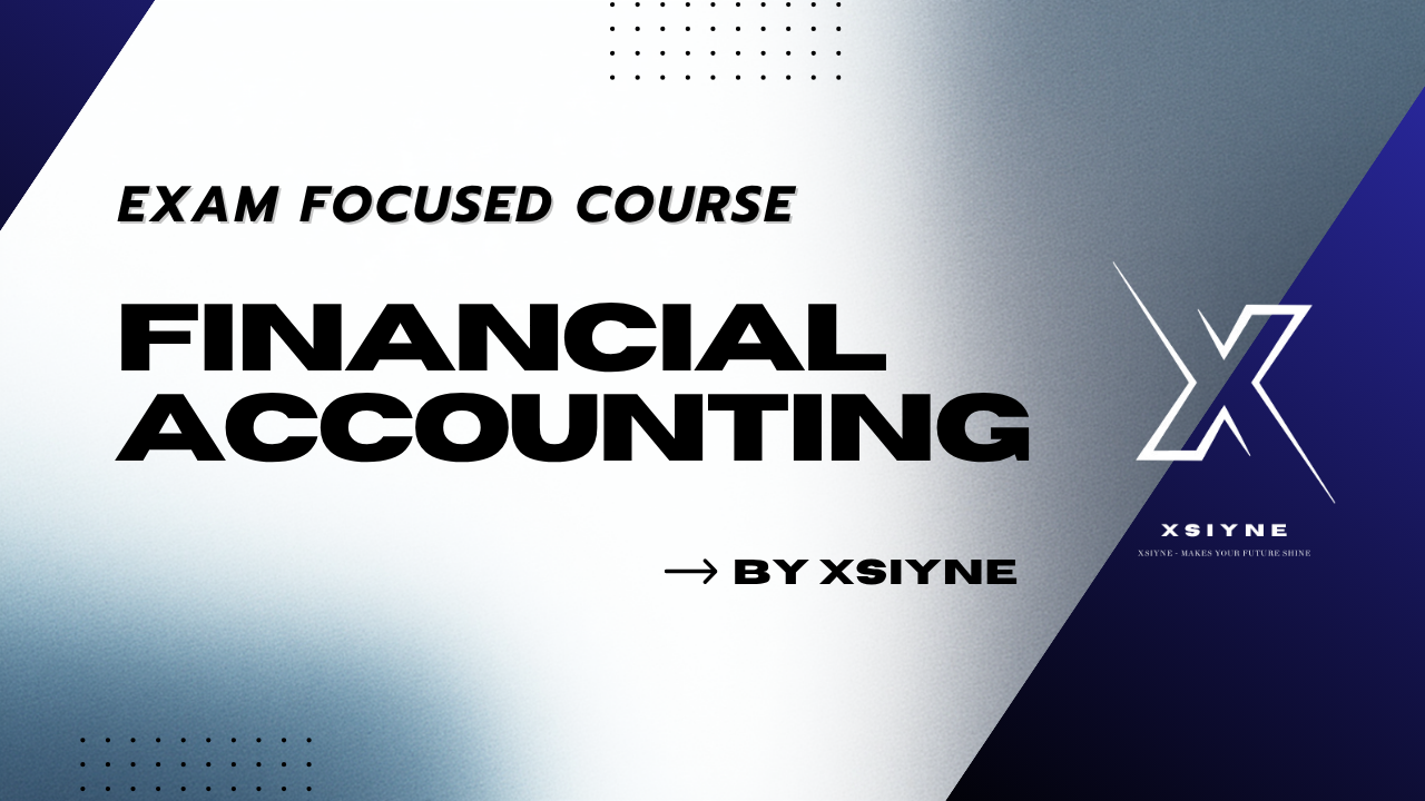 Financial Accounting DU 1st Semester (DSC-1.3)
