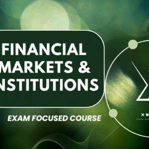 Financial Markets and Institutions DU 3rd Semester (DSE-3.1)
