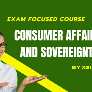 Consumer Affairs and Sovereignty DU 5th Semester (DSE-5.3)
