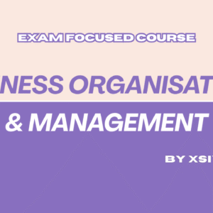 Business Organisation and Management DU 1st Semester (DSC-1.1)