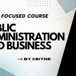 Public Administration and Business DU 5th Semester (DSE-5.7)