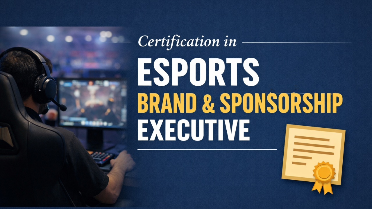 Certified Esports Brand & Sponsorship Executive
