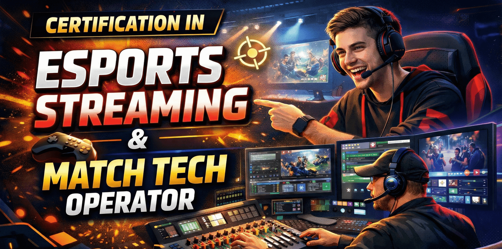Certified Professional Esports Streaming & Match Tech Operator